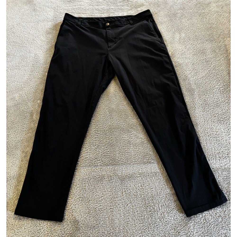 Lululemon ABC Classic-Fit 5 Pocket Pant Warpstreme  Mens Size 38x33 Dark Gray